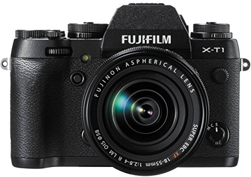 Fujifilm X-T1 + XF 18 – 55 mm F2.8 – 4.0 – Appareil photo numérique (auto, modes avec votre personnalisation, fine, fluorescent, à incandescence, ombre, sous-marin, noir et blanc, sépia, Vivo, image unique, présentation de diapositives, thumbnails, batterie, MILC, TTL)