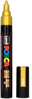 POSCA Acrylfarben-Marker, goldfarben, PC-5M, Medium