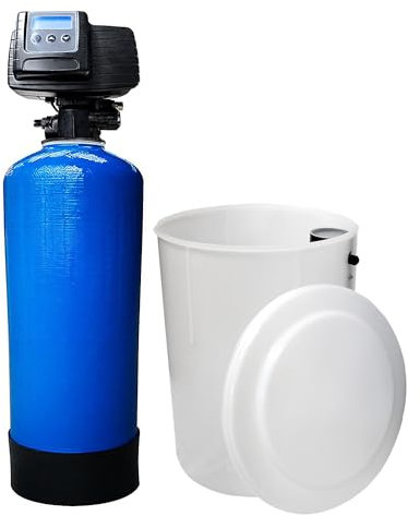 Descalcificador Bi-bloques 50l Toodo Fleck 5600 Sxt Volumétrico Descalcificador De Agua Domestico