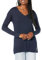 Amazon Essentials Women's Lightweight Long-Sleeved V-Neck Tunic Sweater (Available in Plus Size), Navy, XL