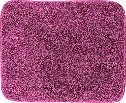 Grund Melange Badteppich, Acryl, Beere, 50 x 60 cm
