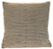 nielsen HOME Kissenbezug Lorin gestrickt, 50x50 cm, Sand/Antik Grau, 100% Baumwolle, Strick, Oekotex, Rippmuster, gerippt, Streifen, gemütlich modisch elegant, Dekokissen, Sofakissen