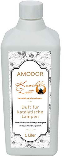 amodor Kuschelzeit 1 L, Raumduft für katalytische Lampen wie Lampe Berger