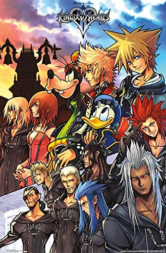 Disney Kingdom Hearts – Gruppen-Wandposter