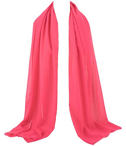 ZAKIRA Chiffonschal für Damen (Fuchsia)