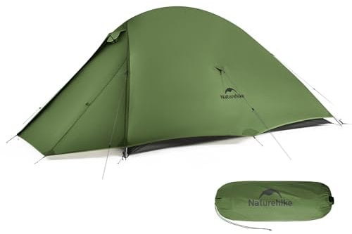 Naturehike Cloud Up Pro Zelt 2 Person Leichtes Campingzelt, Einfacher Aufbau Winddicht & Wasserdichtes Kuppelzelt für Outdoor Reisen Trekking