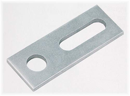 10x Adapterplatte Blech für M12 Stockschraube Edelstahl V2A Solar Schiene PV