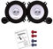 Alpine SXE-1350S Auto Lautsprecher Boxen 500 Watt 13 cm 2 Wege Kompo passend für BMW 3er (E36) 1991-1998 Fußraum vorne