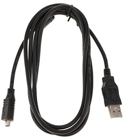 Baoblaze VMC 15FS 10 Pin auf USB DatensynchronisationsStromkabel StromStromkabel für Digital Camcorder Schwarz