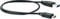 SCHWAIGER LK050C 533 USB-C Ladekabel USB-A auf USB-C Kabel Smartphone Tablet Laptop Festplatte Powerbank Datenübertragung 5 GBit/s 50cm schwarz