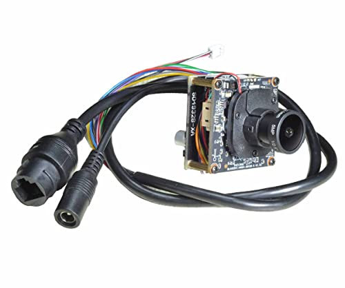 POE IP Board Camera Fixed Lens 5MP IP Network Camera 5.0MP High Resolution PoE IP for Professional DIY (2.1mm)