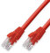 D.Square - Cable Ethernet Internet LAN 5m, Cat.6 U/UTP Rojo, Cable de Red LSOH, Conector Rj45, 1 GB/S, Ideal para Router/Móderms, Switch, Repetidor, Ordenador, Portátil, Red Locales.