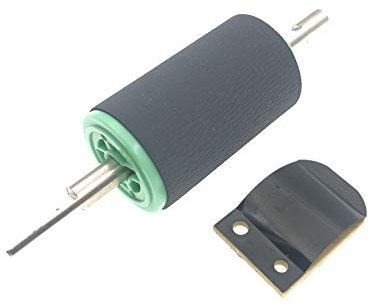HIGGEL 【Druckerzubehör】 LD6999001/PUR-C0001 LD0633001/SP-C0001 Papierrolle + Trennpolster kompatibel mit Brother ADS-1000W ADS-1100W ADS-1500W ADS-1600W MW-100