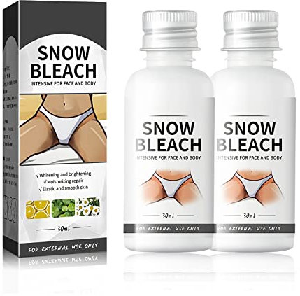 Ninge Haut Bleaching Cream, Snow Bleach Cream für Privatteil Schwarze Haut Unterarm Whitening, Intime Bereiche für natürliche dunkle Flecken Korrektur für Privatteile,