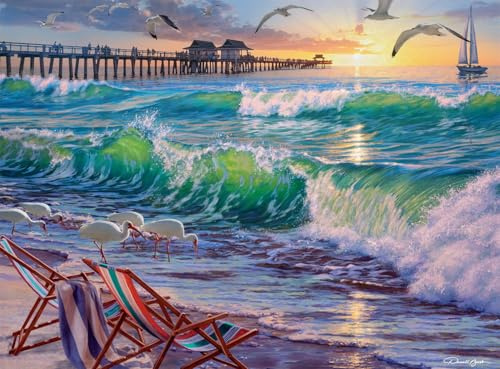 Buffalo Games - Darrell Bush - Seaside Escape - 1000 Teile Puzzle