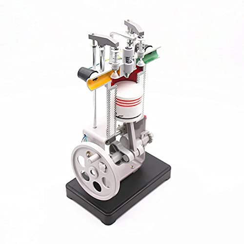 ZAPION Dieselmotor-Modell, 4-Takt-Verbrennungsmotor-Modellbausatz, für den Experimentalunterricht im Physikkurs der Mittelschule.