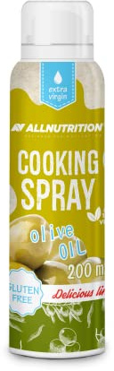 ALLNUTRITION Cooking Oil Spray - Gluten Free Vegatable Oil for Healthy Cooking, Frying, Baking - Low Fat Oil - No Added Salt - Non Stick Spray - 200ml Olive Oil