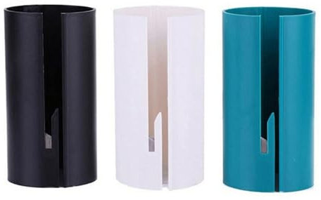 3 Stück Geschenkpapierschneider, Geschenkpapierschneider, einfacher schneller und sicherer Rollschneider, Fingersicherheitsschneider, Urlaub, Geschenkpapierschneider-Werkzeuge