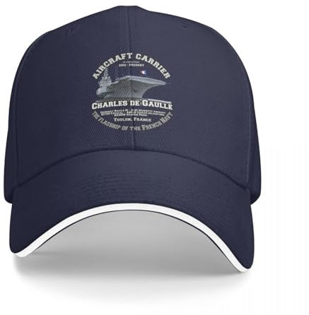 ZAMASS Basecap FLUGZEUGTRÄGER Charles DE Gaulle Baseball Kappe Militär Kappe Mann Sonnenhut Hüte Für Frauen Männer Geschenk
