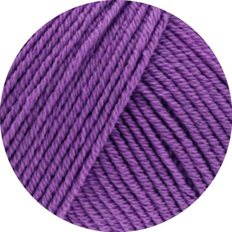 LANA GROSSA Elastico | Baumwoll-Klassiker mit leichtem Stretchanteil | Handstrickgarn aus 96% Baumwolle & 4% Polyester (Elite)| 50g Wolle zum Stricken & Häkeln | 160m Garn FB 191