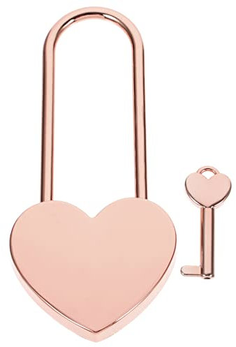 HOMSFOU Amour Serrure Petit Cadenas Avec Clé Petit Coeur Serrure Et Clé Casiers En Métal Petit Casier Serrures Kawaii Casier Décor Petites Serrures Avec Clés Livre Serrure Journal