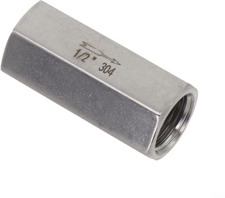 Hochdruck-Edelstahl-Innenventil, Kugelhahn mit zuverlässiger Hülsenverbindung, verschiedene Ventilkopf-Designs für Ihre spezifischen Bedürfnisse (G1/2)