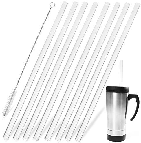 UTHCLO 8stücke Teiliges -trinkhalmeset Mit Reinigungsbürste Wiederverwendbare Für Heiße Und Getränke Flexibel Und Langlebig Für Tumbler Und Wasserkanister