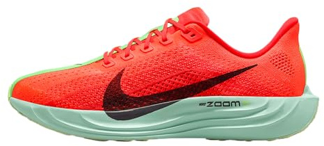 Nike Laufschuh Pegasus Plus Laufschuh, Bright Crimson-Cave Purple-Lime Blast, FQ7262-600, 43 EU (9.5 US)