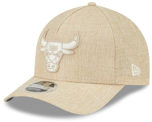 New Era 9Forty M-Crown Cap - Weave Chicago Bulls beige