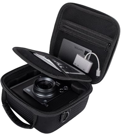 VOVMOEYA Tasche für Fujifilm Instax Wide Evo mit verstellbarem Schultergurt, Eva, Hartschalen-Tragetasche, Kameratasche, Schutzhülle, Koffer, Zubehör, Perfekte Passform, Camera case