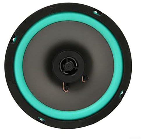 Gdfnmogo Sistema de altavoces de audio coaxiales de alta calidad para coche, 4/5/6.5 pulgadas, subwoofer HiFi de rango completo con bobina de voz de carcasa de hierro 70Hz-18KHz para mejorar la música