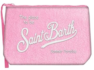Saint Barth Mc2 Donna Pochette ALI0003 Poliestere Rosa Taglia Unica
