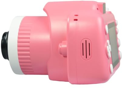 FOYTOKI Kids Portable Camera with Projector for Children Featuring 1080p Video Recording and Ai Photo Editing, Plastic Compact Design for Camping and Travel Photography