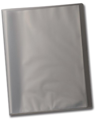 folia Sichtbuch, DIN A4, mit 20 Hüllen, PP-Frost, anthrazit (1 Stück)