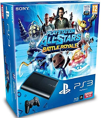 Console PS3 Ultra slim 12 Go noire + PlayStation All-Stars : Battle Royale
