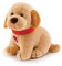 Trudi 51025 Sweet Collection Kleiner Labrador ca. 9 cm, Größe XXS, Stofftier mit weichen Materialien und liebevollen Details, Plüschtier waschbar, Kuscheltier für Kinder & Babys, Beige