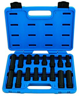Laser 5982 Locking Wheel Nut Master Key Set 16pc