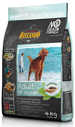 Belcando Adult GF Ocean [4 kg] getreidefreies Hundefutter | Sortenreines Trockenfutter ohne Getreide | Alleinfutter für ausgewachsene Hunde ab 1 Jahr