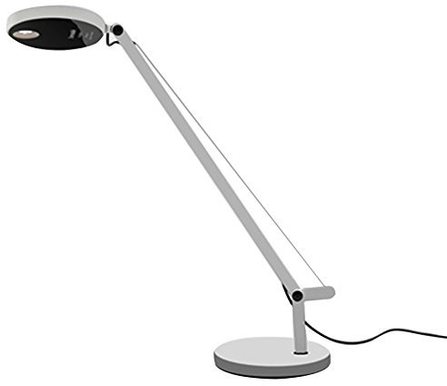 Artemide Micro Tischlampe in der Farbe Weiß mit Fuß mit Dimmer, 13 x 12 14 cm