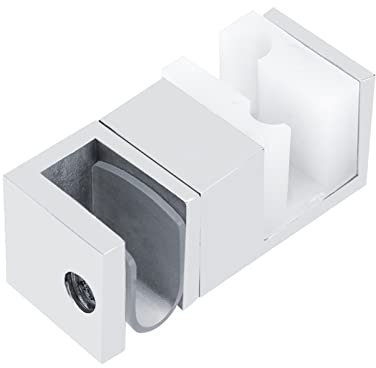 Guía de Suelo Puerta Corredera, Puerta Corredera de Cristal, Abrazadera de Suelo, Soporte para Suelo de Cristal para Puertas de Vidrio corredizas sin Marco y Cuarto de Ducha, Pared divisoria