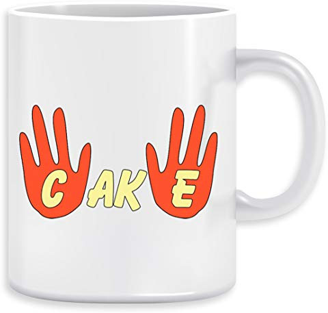Cake Taza Ceramic Mug Cup