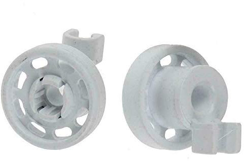 Aspares Upper Basket Wheels for NEFF Dishwasher (Set of 2 Pieces)