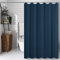 CXTAI Duschvorhang 180 x 180 cm - Blau, Shower Curtains mit 12 Duschringen, Schimmelresistent und Wasserabweisend, Polyester Waschbar