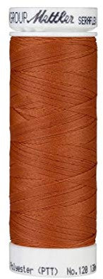 Mettler SERAFLEX 1054 - Filo elastico da cucito, 130 m, colore: Marrone