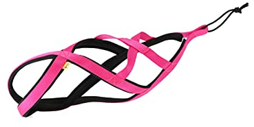 Dingo Hundegeschirre Sled Farbe Rosa Zuggeschirr Canicross Bike-Ski-Jöring Training Dogtrekking Große XS 15056