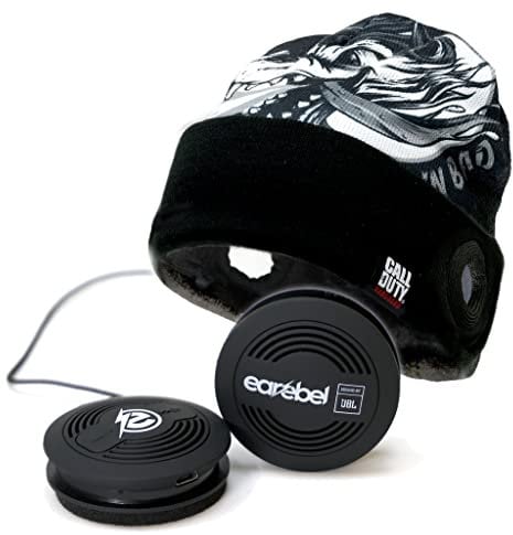 Earebel x Call of Duty Vanguard Sound by JBL Bluetooth 5.0 On-Ear Kopfhörer mit Mikrofon - Style Dock Beanie mit Vanguard Big´n´Bad Design - kompatibel zu Apple, Samsung UVM.