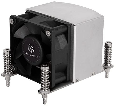 SilverStone Technology AR09-AM4 Solution thermique de serveur 2U supérieure pour AMD AM4, SST-AR09-AM4, conforme aux normes TAA