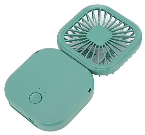 Fdit Ventilador Plegable Portátil Summer USB Desktop 3 Handheld Small Mini Summertime Ventilador Plegable Escultura de Escritorio Ventilador Portátil Plegable Ventilador Portátil Plegable para
