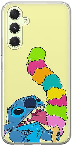 ERT GROUP mobile phone case for Samsung A54 5G original and officially Licensed Disney pattern Stitch 015 optimally adapted to the shape of the mobile phone, case made of TPU