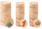 150 Stück Holzscheiben, 25mm und 30 mm Buche Rund Holzscheibe, Holzscheiben zum Basteln für DIY Handwerk Malerei, Hochzeit, Weihnachten Dekoration
